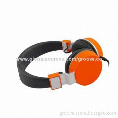Stereo Headphones with Stylish Folding Design and 120cm Cable Length